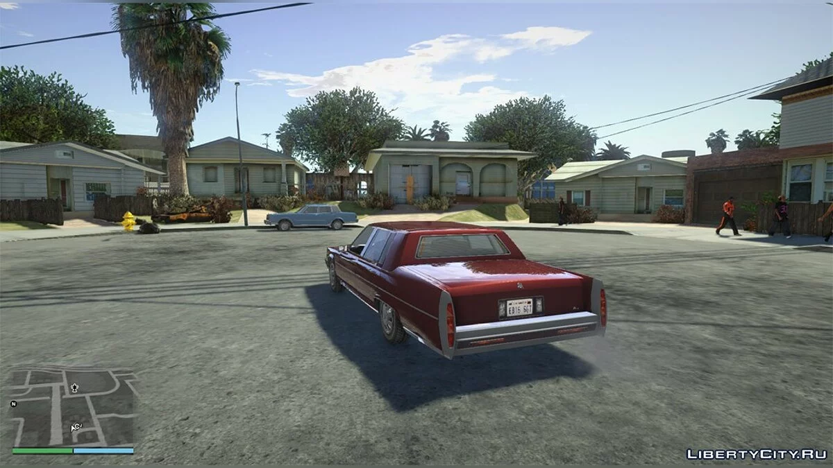 GTA IV textures + Real HQ Roads fixed / GTA San Andreas