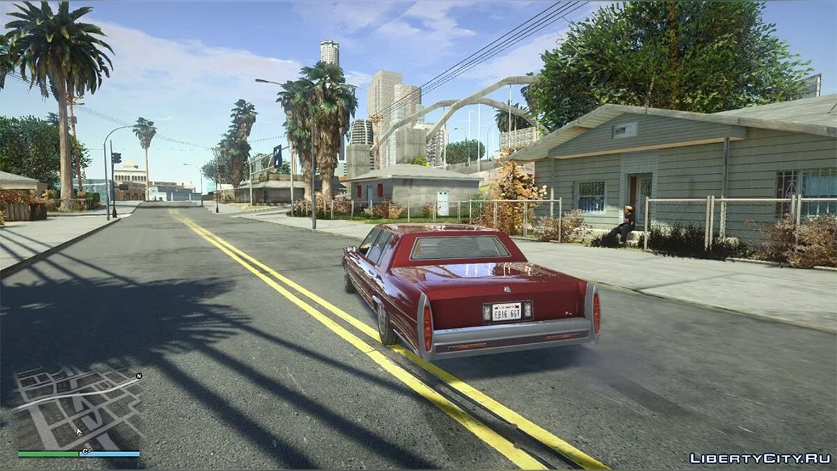 GTA IV textures + Real HQ Roads fixed / GTA San Andreas