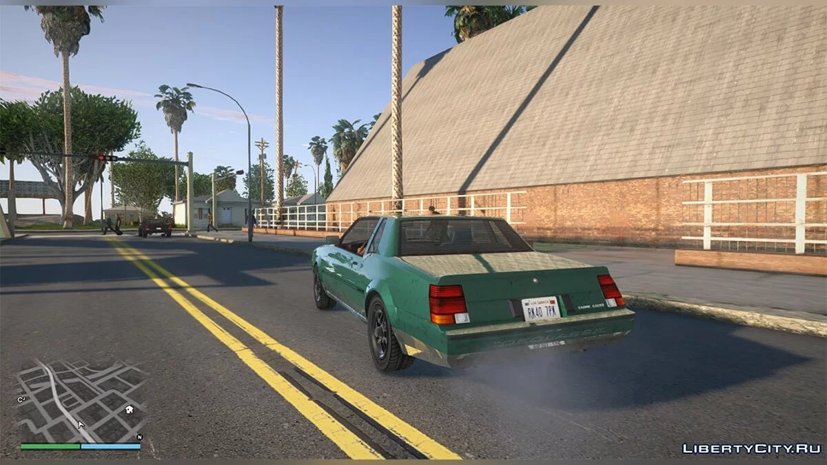 GTA IV textures + Real HQ Roads fixed / GTA San Andreas