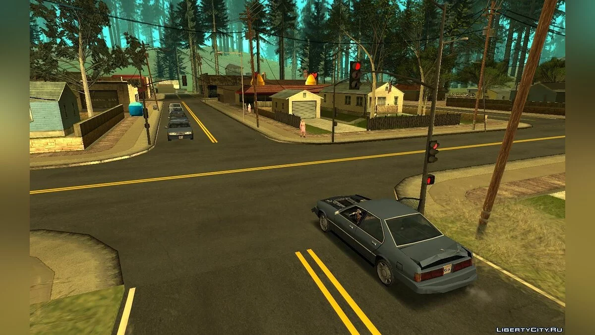 HQ дороги / GTA San Andreas