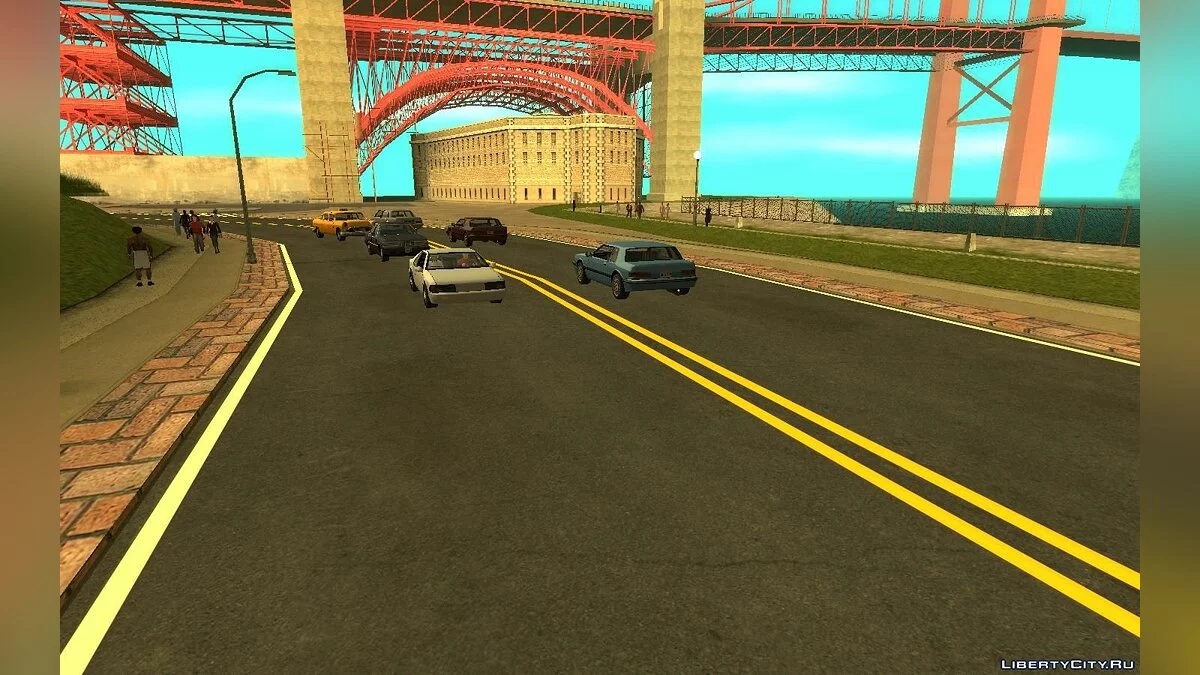 HQ дороги / GTA San Andreas