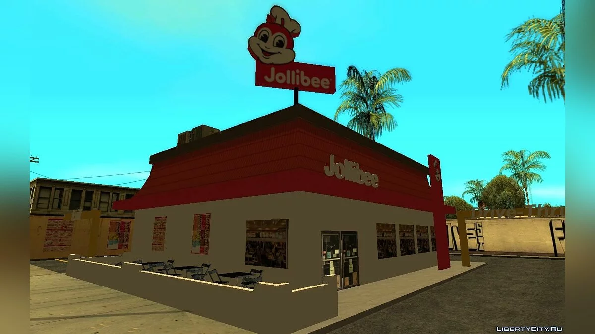 Jollibee в Лос-Сантосе / GTA San Andreas
