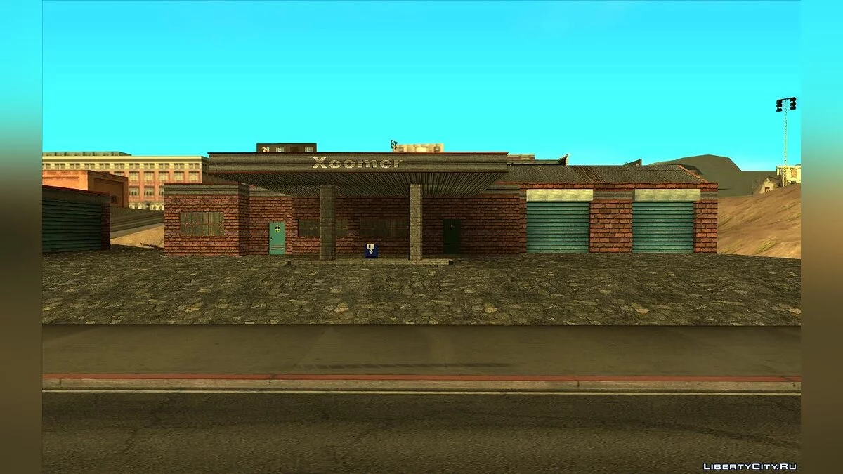 Новые текстуры гаража в Сан-Фиерро HD / GTA San Andreas