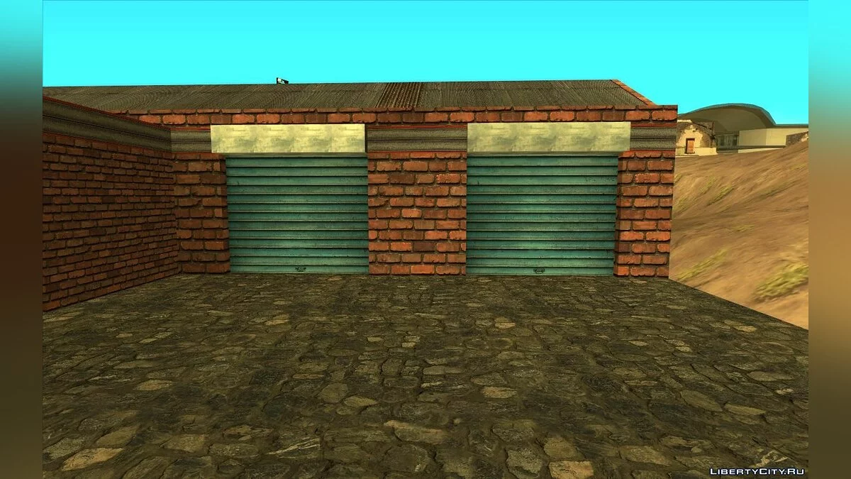 Новые текстуры гаража в Сан-Фиерро HD / GTA San Andreas