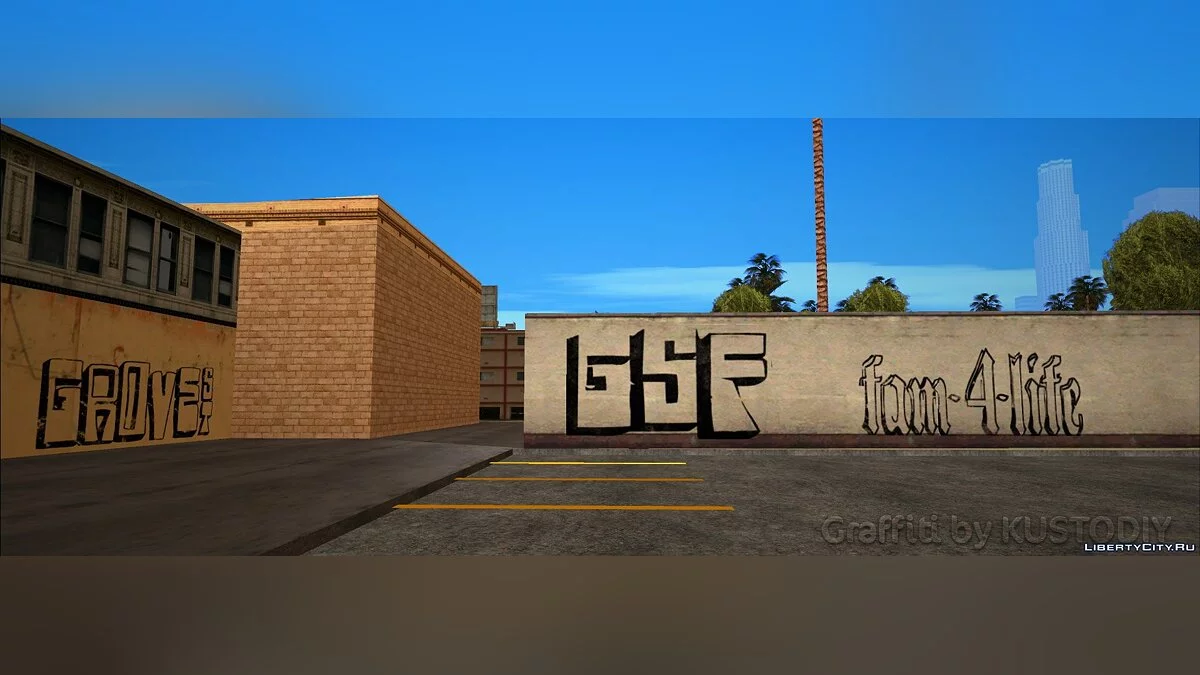 SA GRAFFITI HD (GanGraf) / GTA San Andreas