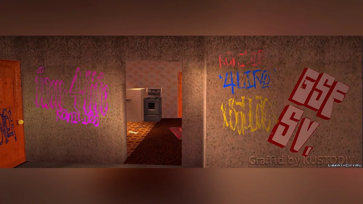 SA GRAFFITI HD (GanGraf) / GTA San Andreas