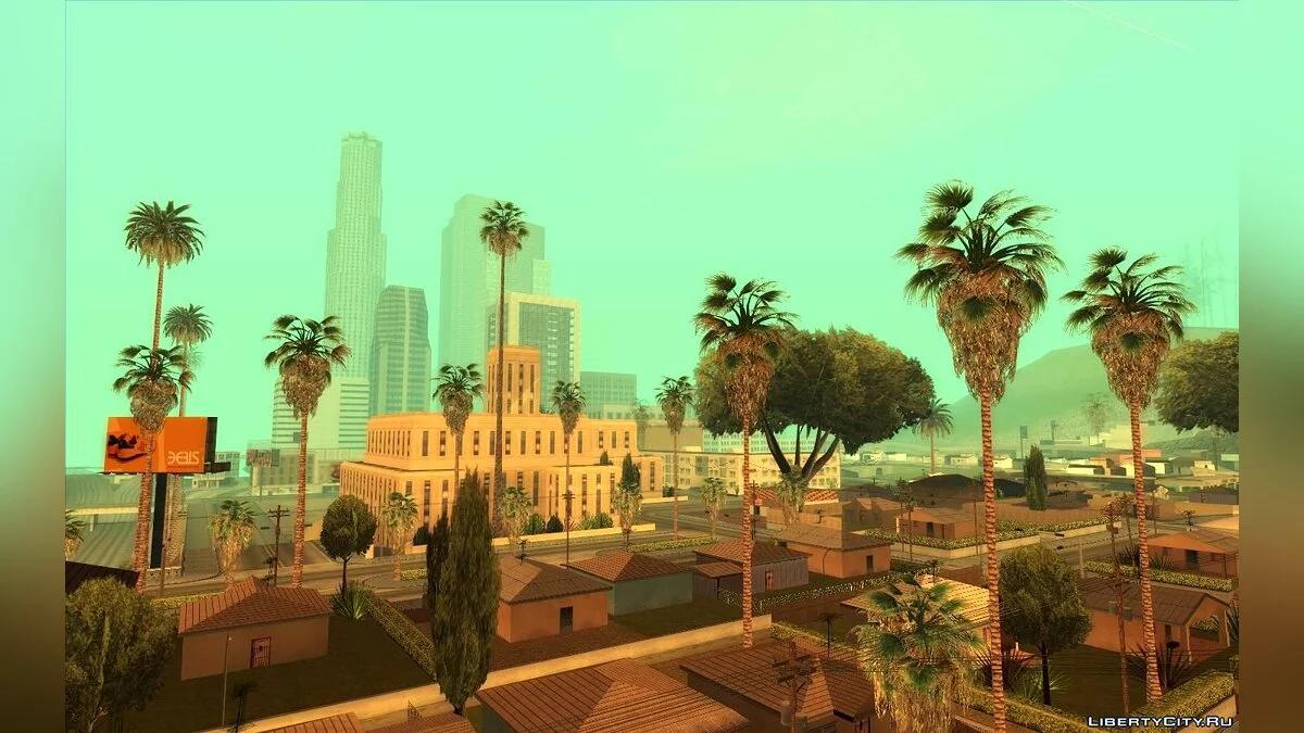 Улучшение листвы для пальм (Листва из GTA 5) / GTA San Andreas