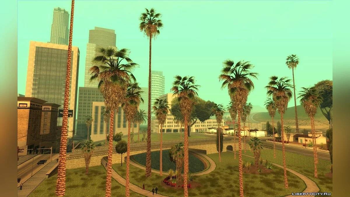 Улучшение листвы для пальм (Листва из GTA 5) / GTA San Andreas