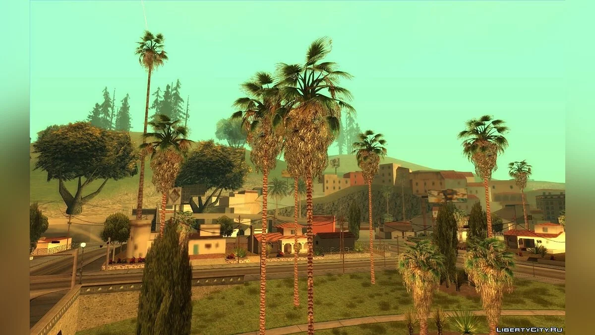 Улучшение листвы для пальм (Листва из GTA 5) / GTA San Andreas