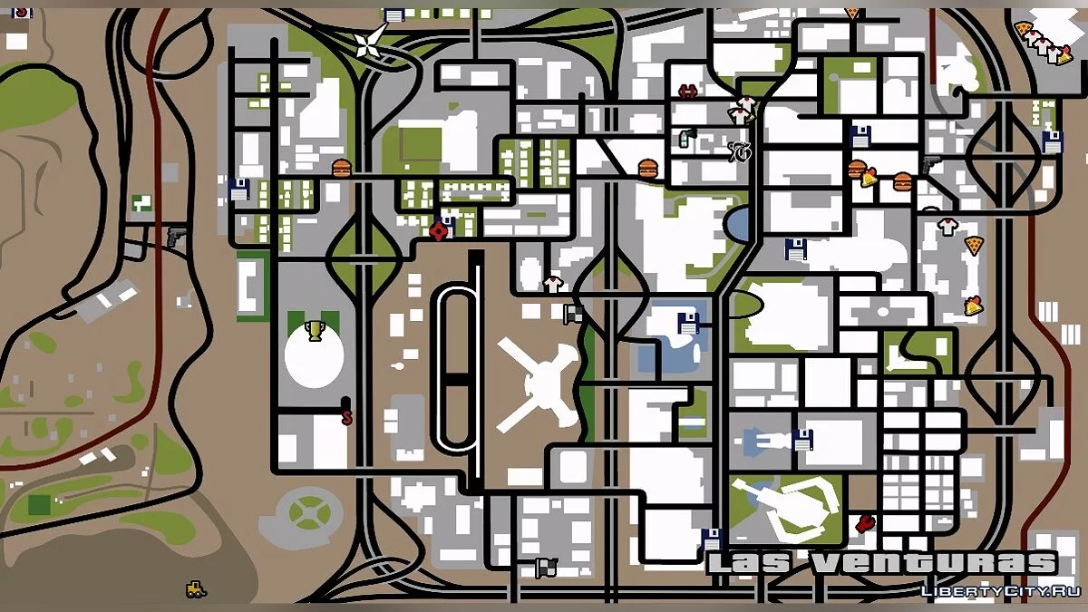 Remastered Radar Icons / GTA San Andreas