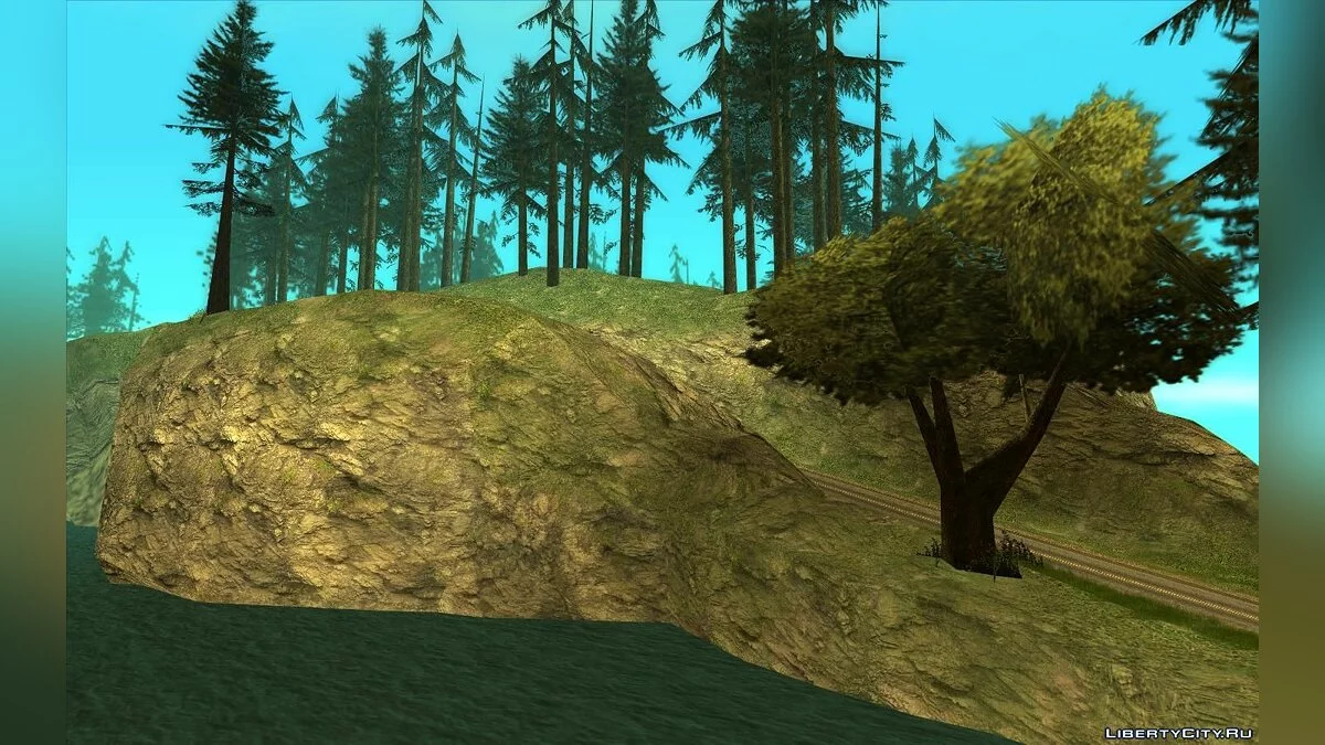 CountryE HD Textures - Новые текстуры в сельской местности V3 / GTA San Andreas
