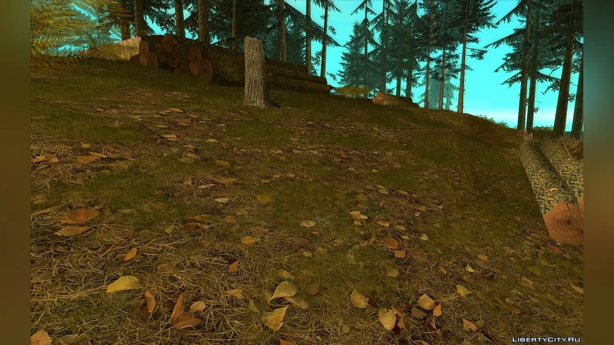 CountryE HD Textures - Новые текстуры в сельской местности V3 / GTA San Andreas