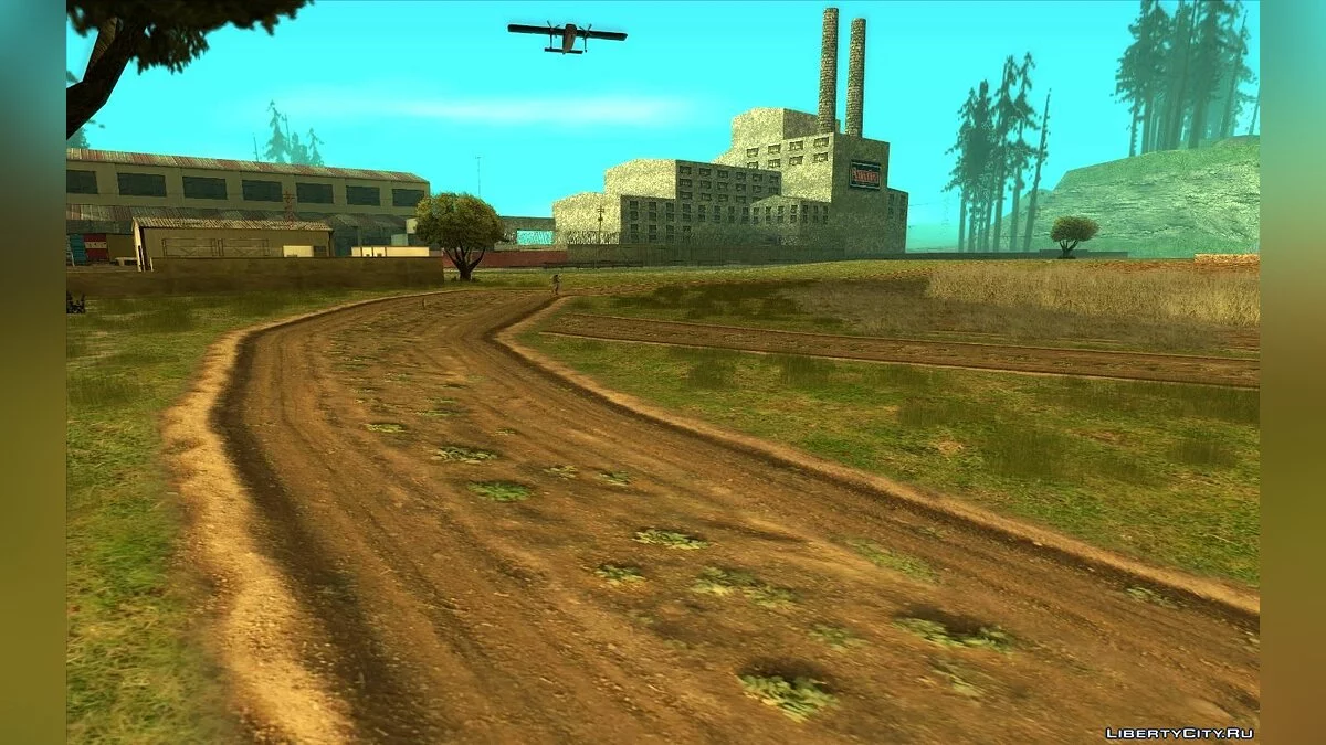 CountryE HD Textures - Новые текстуры в сельской местности V3 / GTA San Andreas