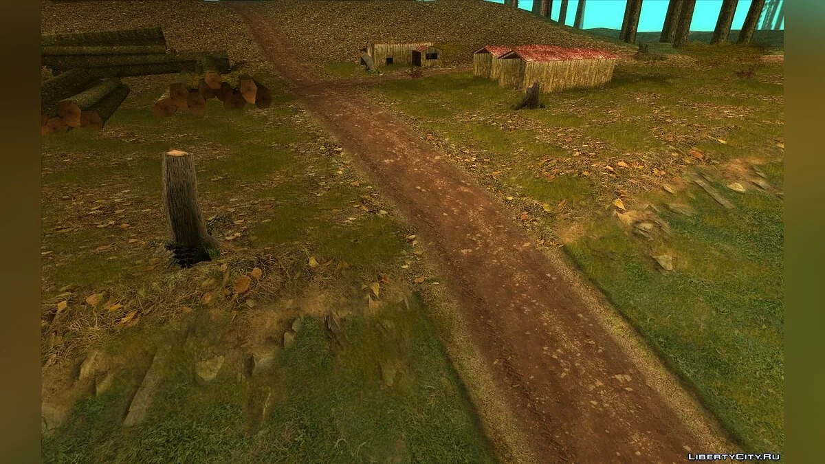 CountryE HD Textures - Новые текстуры в сельской местности V3 / GTA San Andreas