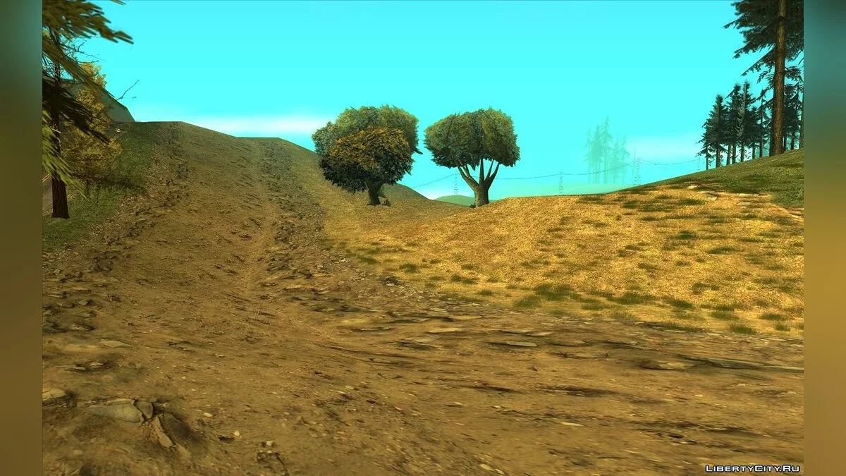 CountryE HD Textures - Новые текстуры в сельской местности V3 / GTA San Andreas