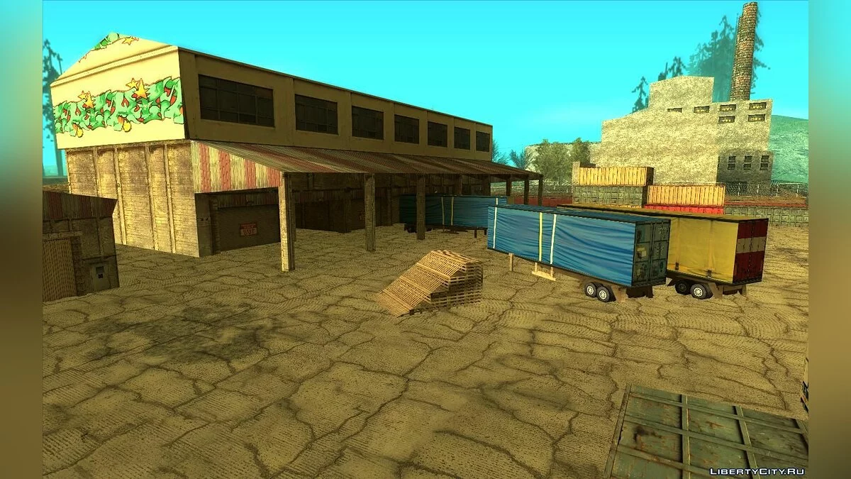 CountryE HD Textures - Новые текстуры в сельской местности V3 / GTA San Andreas