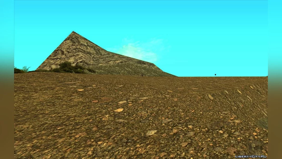 HD текстуры для горы Чилиад v1.0 / GTA San Andreas