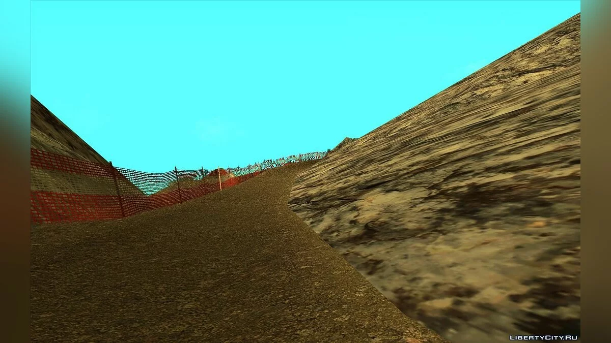 HD текстуры для горы Чилиад v1.0 / GTA San Andreas
