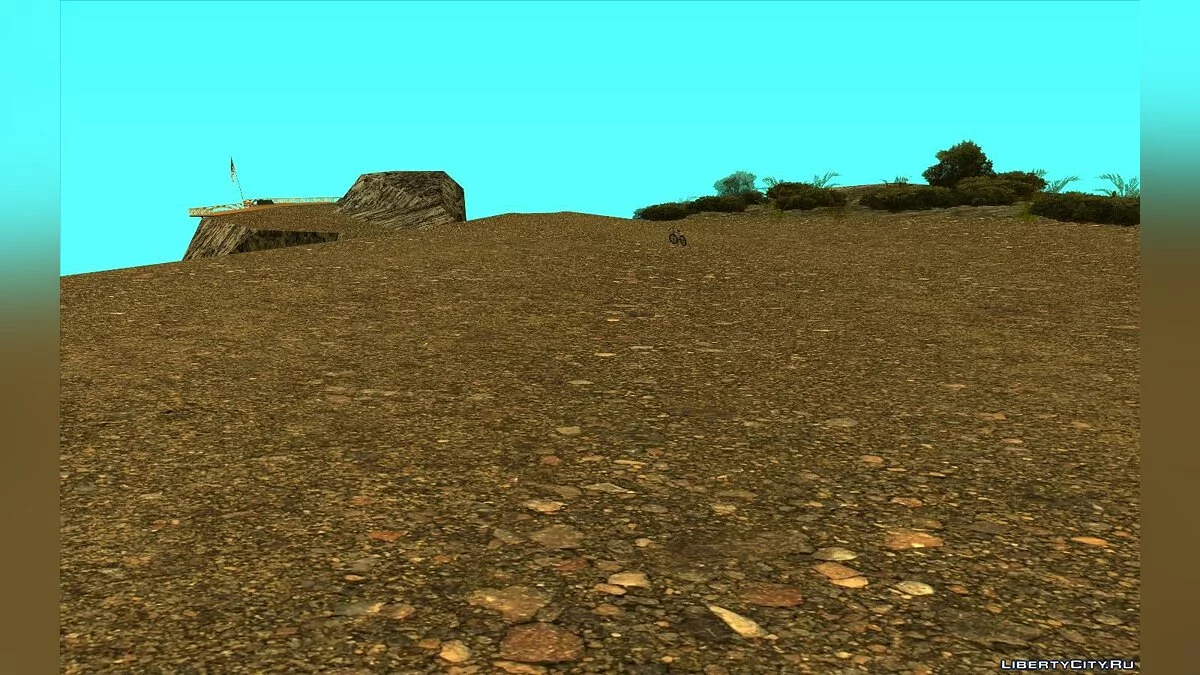 HD текстуры для горы Чилиад v1.0 / GTA San Andreas