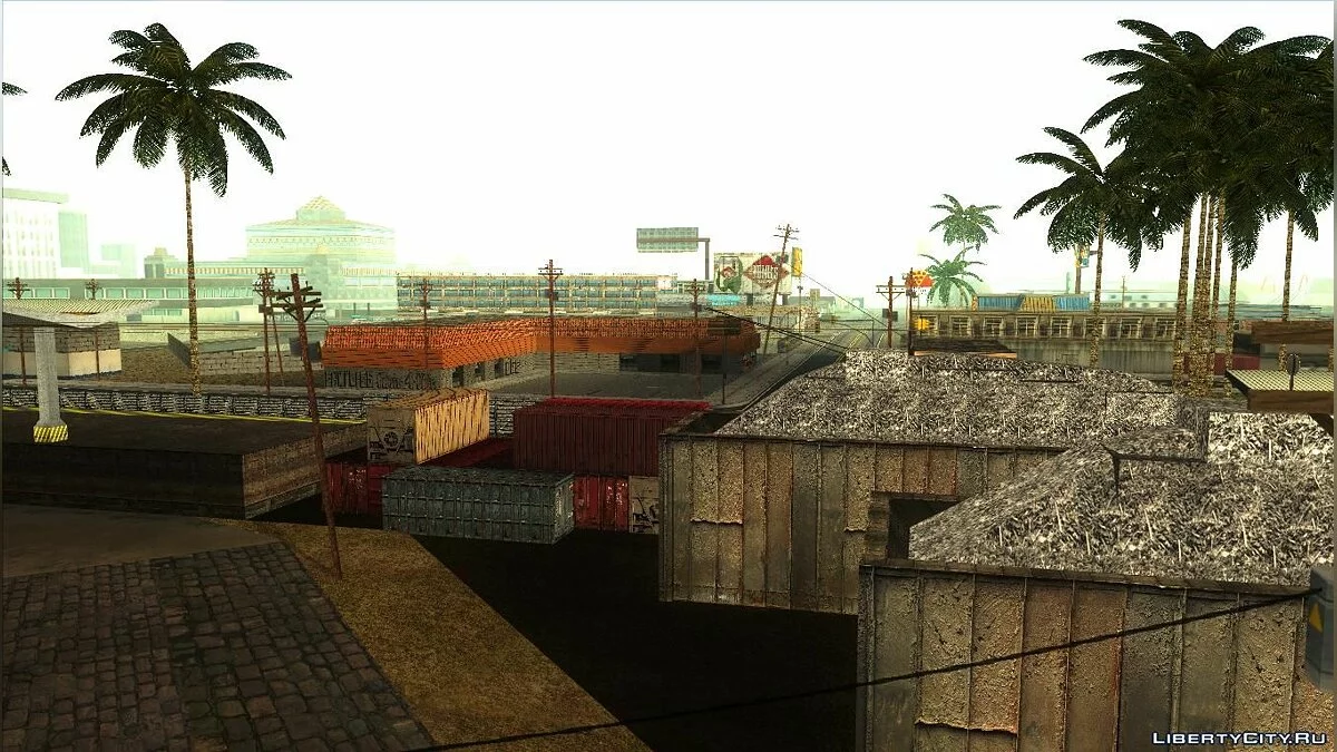 HQ Los Santos WIP 2 - Новые текстуры для Лос-Сантоса v2 / GTA San Andreas