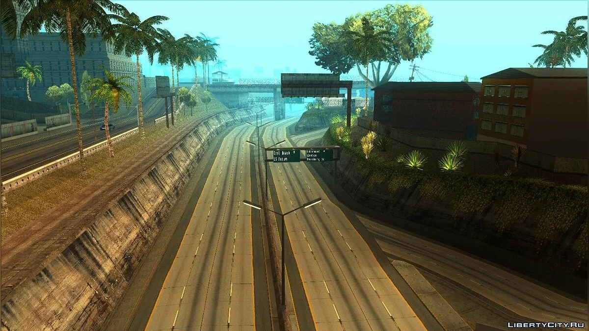 HQ Los Santos WIP 2 - Новые текстуры для Лос-Сантоса v2 / GTA San Andreas