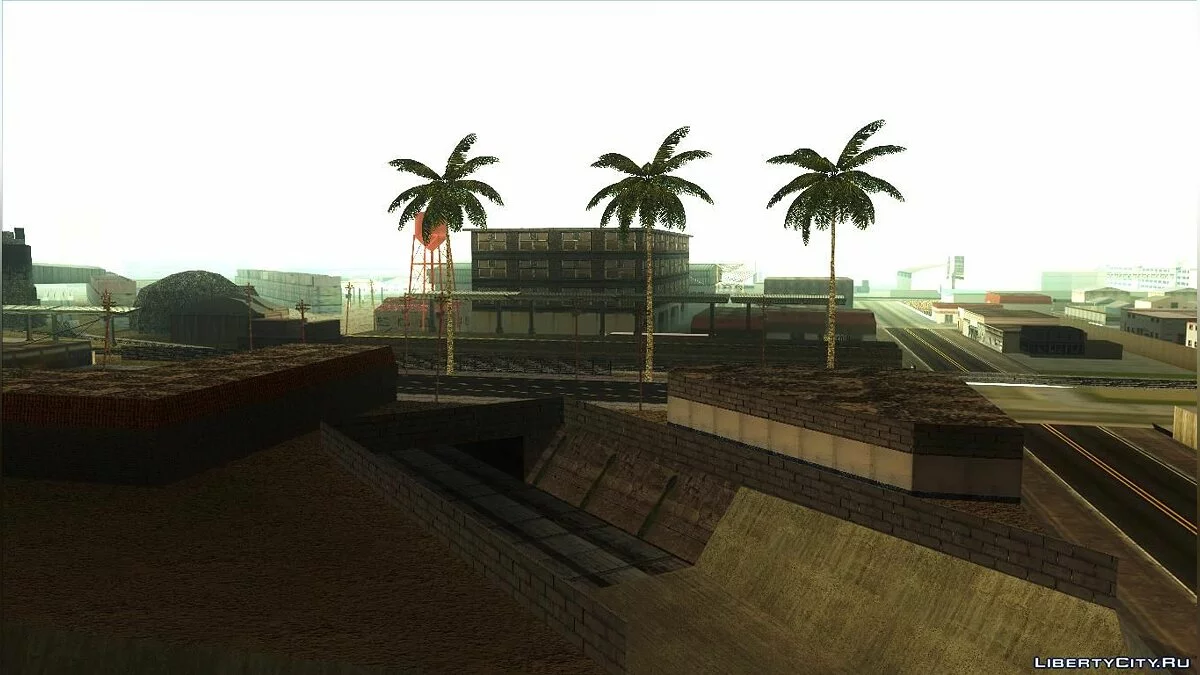 HQ Los Santos WIP 2 - Новые текстуры для Лос-Сантоса v2 / GTA San Andreas