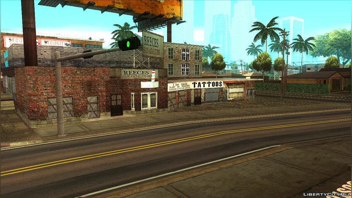 HQ Los Santos WIP 2 - Новые текстуры для Лос-Сантоса v2 / GTA San Andreas