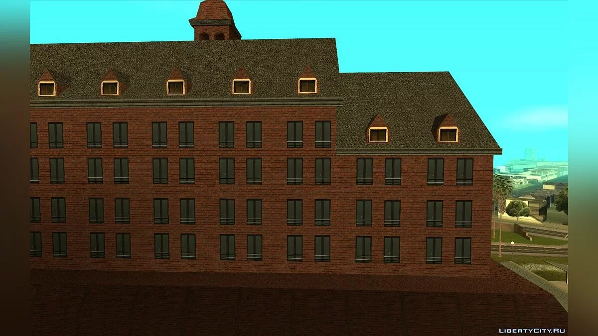HQ текстура здания, около гольф-клуба Сан-Фиерро / GTA San Andreas