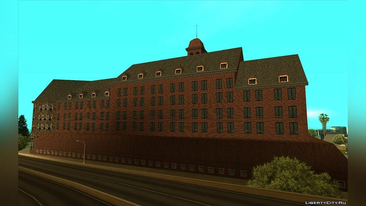 HQ текстура здания, около гольф-клуба Сан-Фиерро / GTA San Andreas