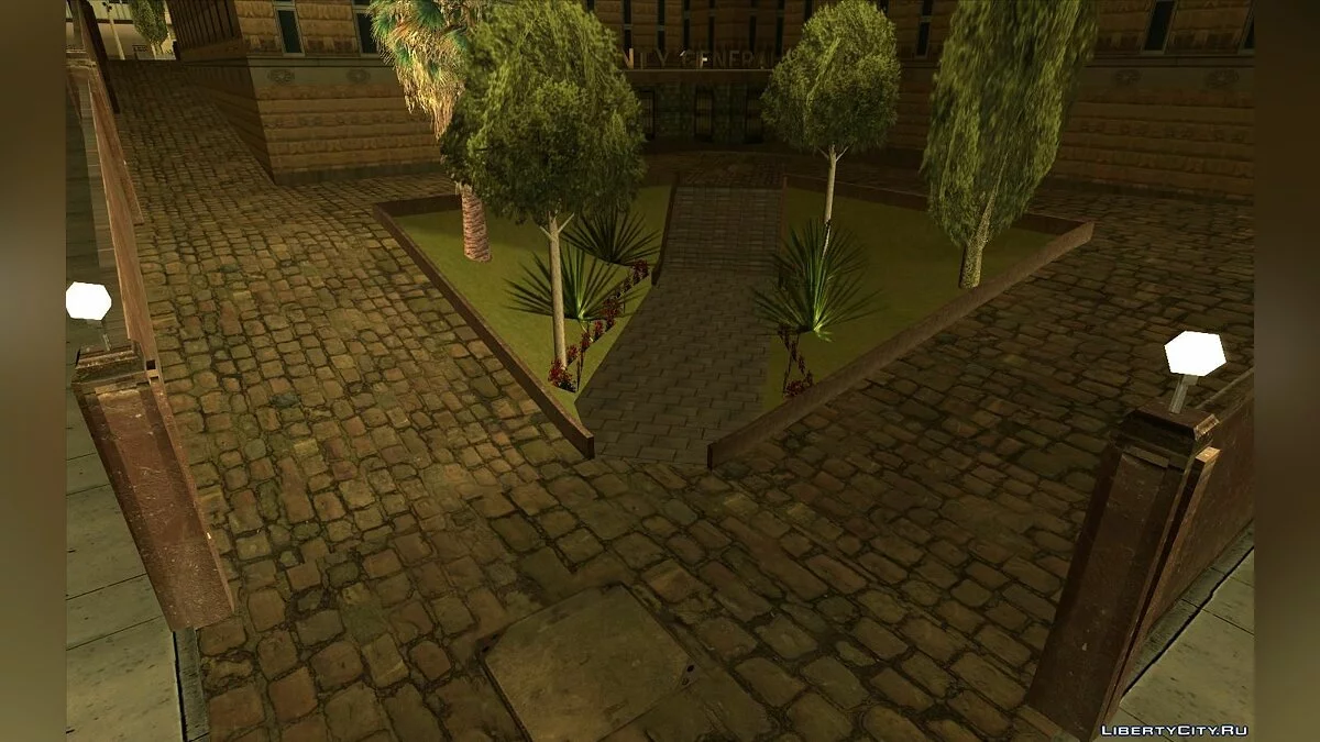HQ текстуры больницы в Лос-Сантосе / GTA San Andreas