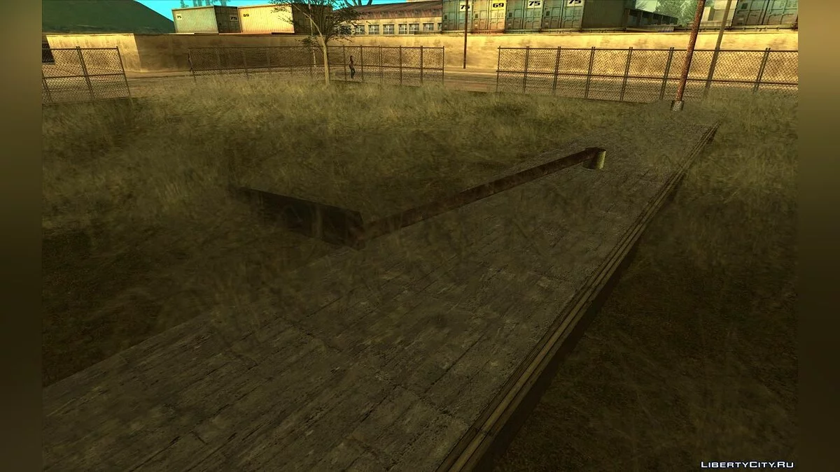 HQ текстуры для грузового терминала в Округе Ред / GTA San Andreas