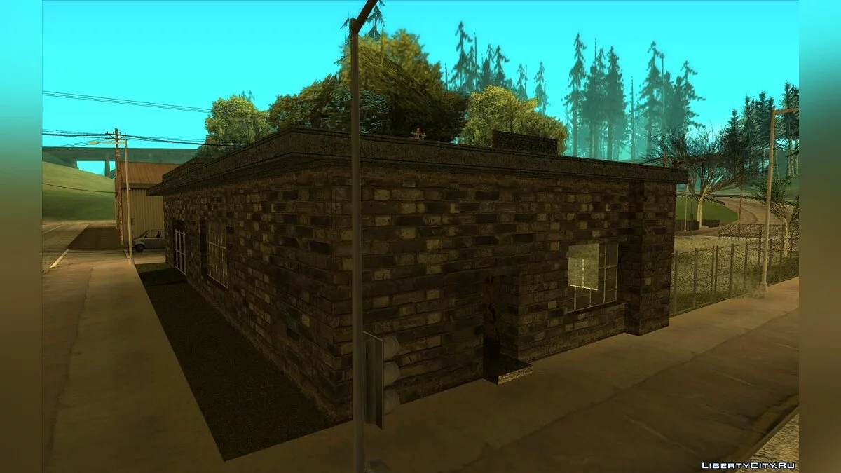 HQ текстуры для грузового терминала в Округе Ред / GTA San Andreas