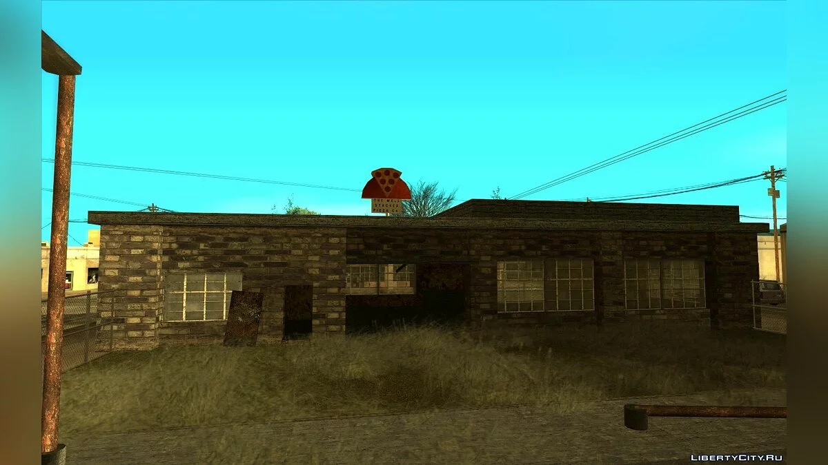 HQ текстуры для грузового терминала в Округе Ред / GTA San Andreas