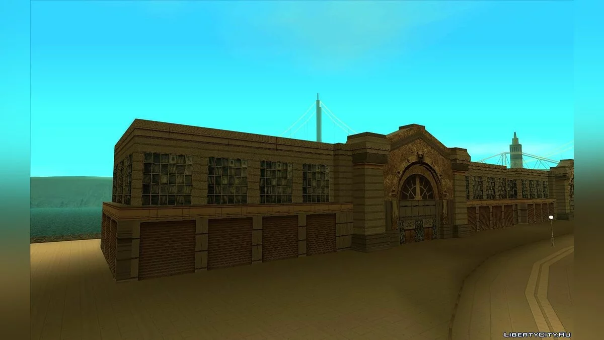 HQ текстуры для пирса в Сан-Фиерро / GTA San Andreas