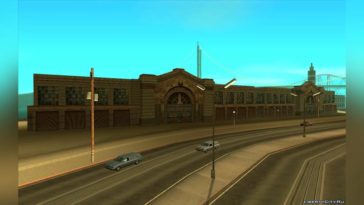 HQ текстуры для пирса в Сан-Фиерро / GTA San Andreas