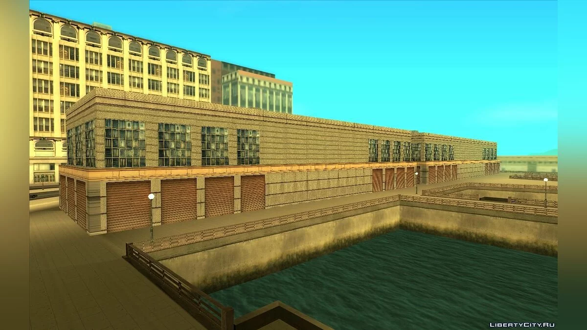 HQ текстуры для пирса в Сан-Фиерро / GTA San Andreas