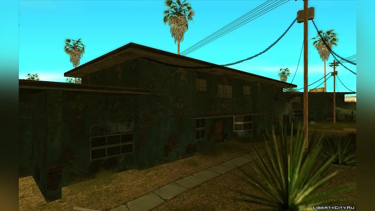 HQ текстуры для "Дом крэка" / GTA San Andreas