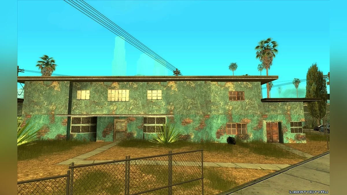 HQ текстуры для "Дом крэка" / GTA San Andreas