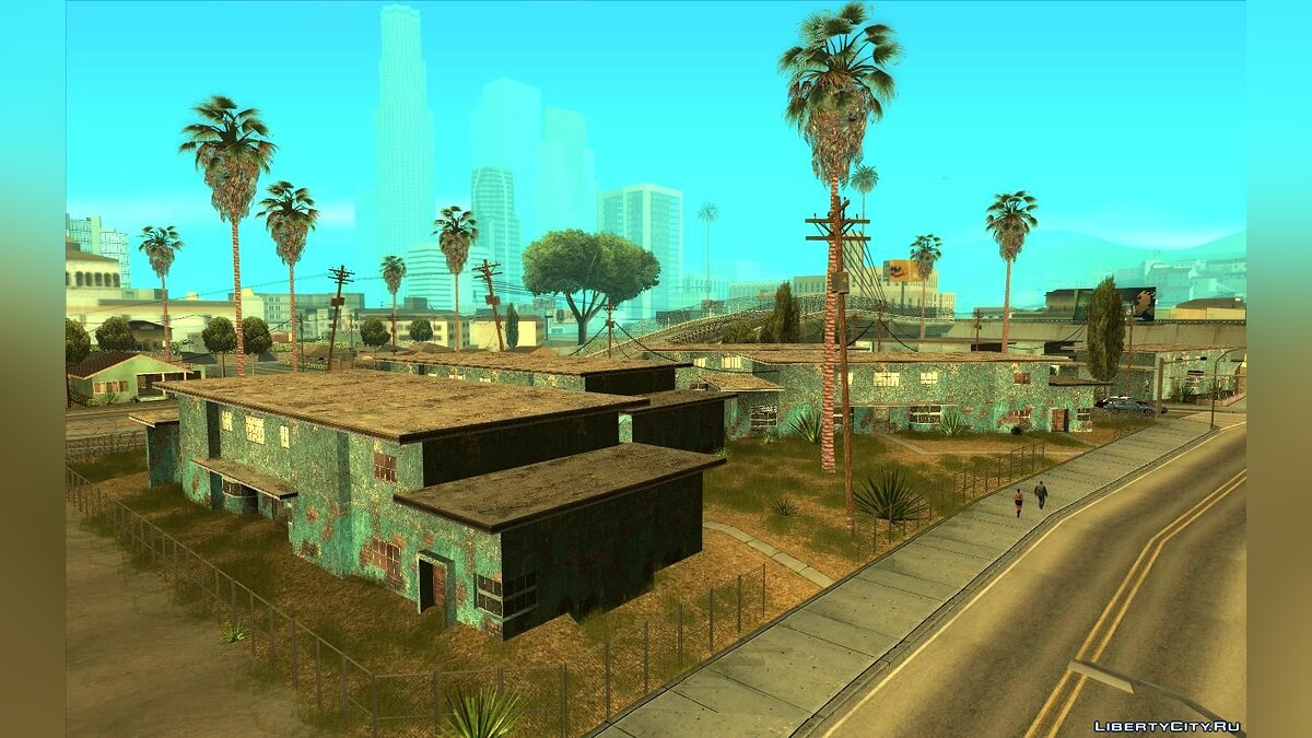 Скачать HQ текстуры для "Дом крэка" для GTA San Andreas