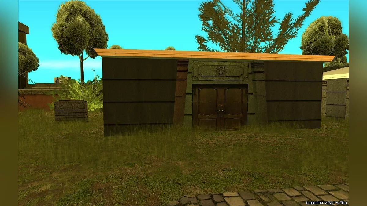 Новые текстуры для кладбища Лос-Сантоса v1.0 / GTA San Andreas