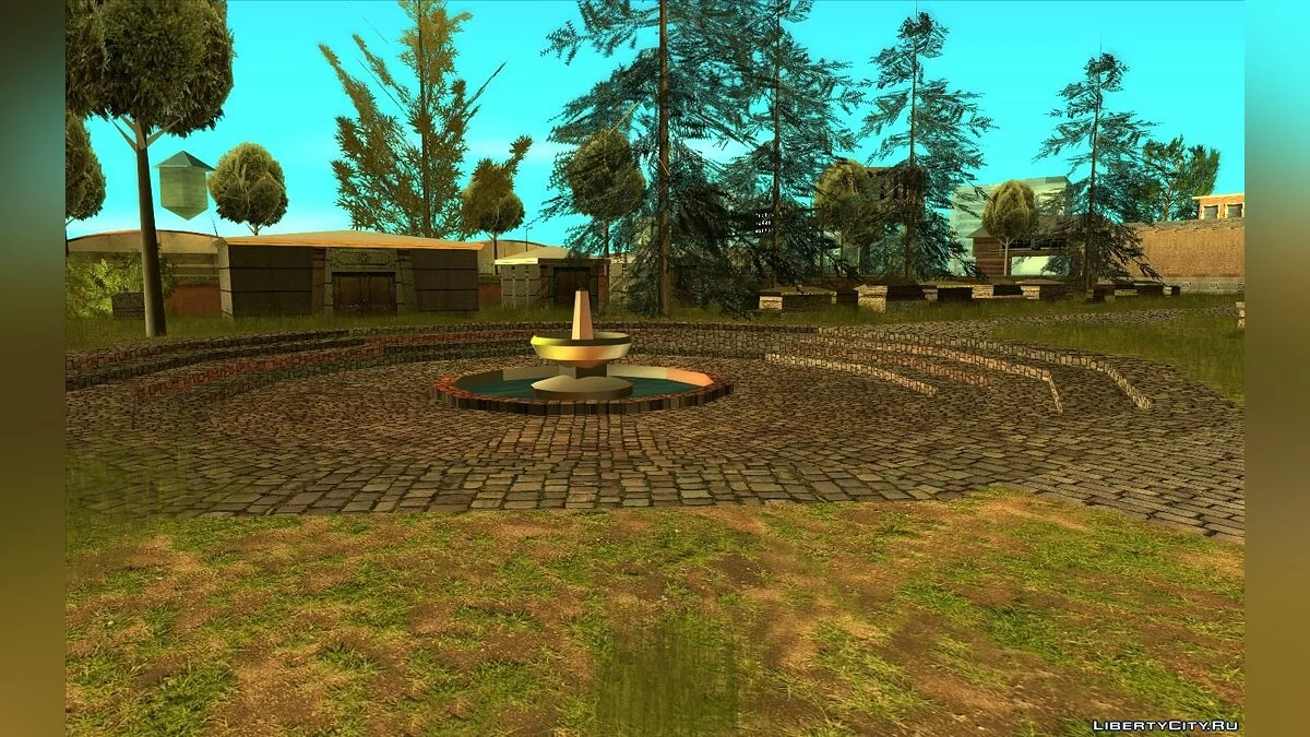 Новые текстуры для кладбища Лос-Сантоса v1.0 / GTA San Andreas