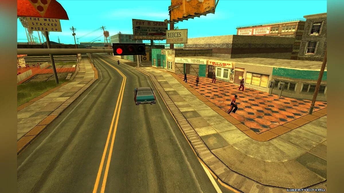 Новые текстуры для Лос-Сантоса / GTA San Andreas