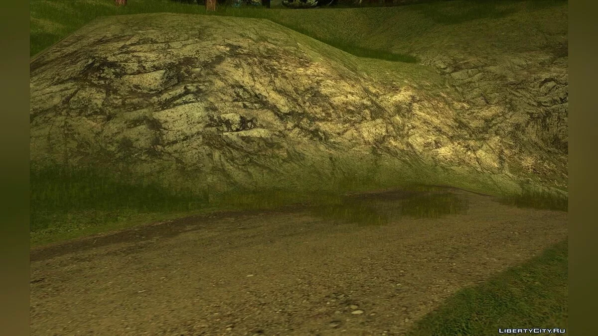 Новые текстуры для сельской местности  / GTA San Andreas