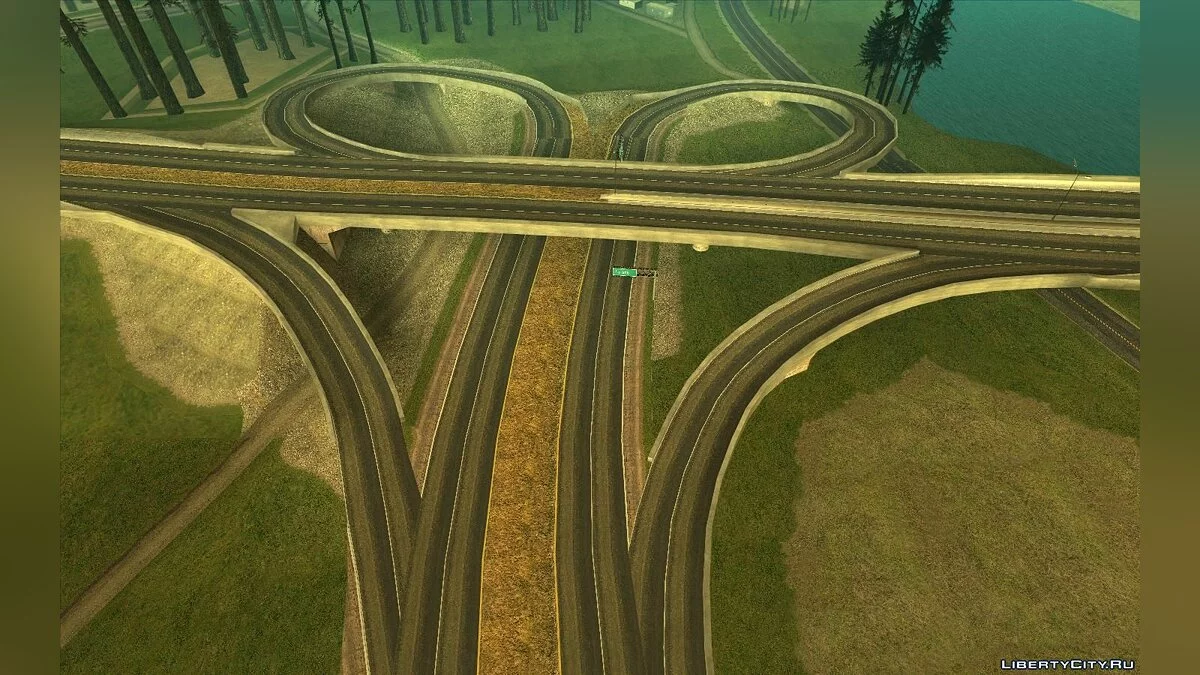 Новые текстуры для сельской местности  / GTA San Andreas