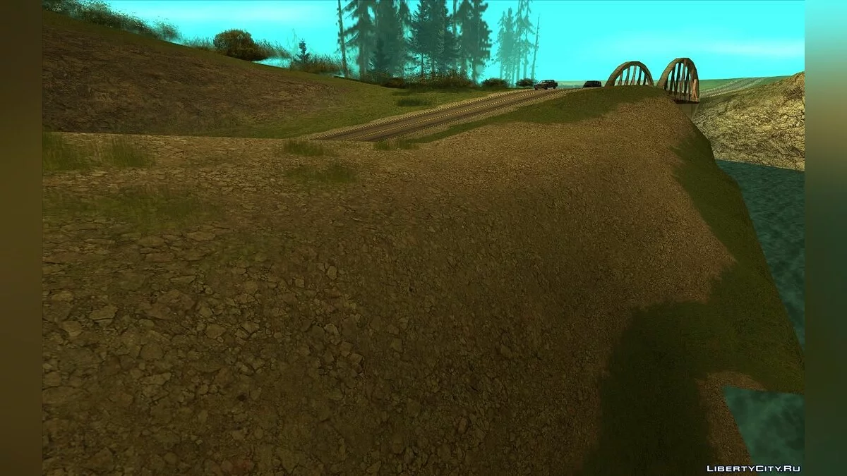 Новые текстуры для сельской местности  / GTA San Andreas