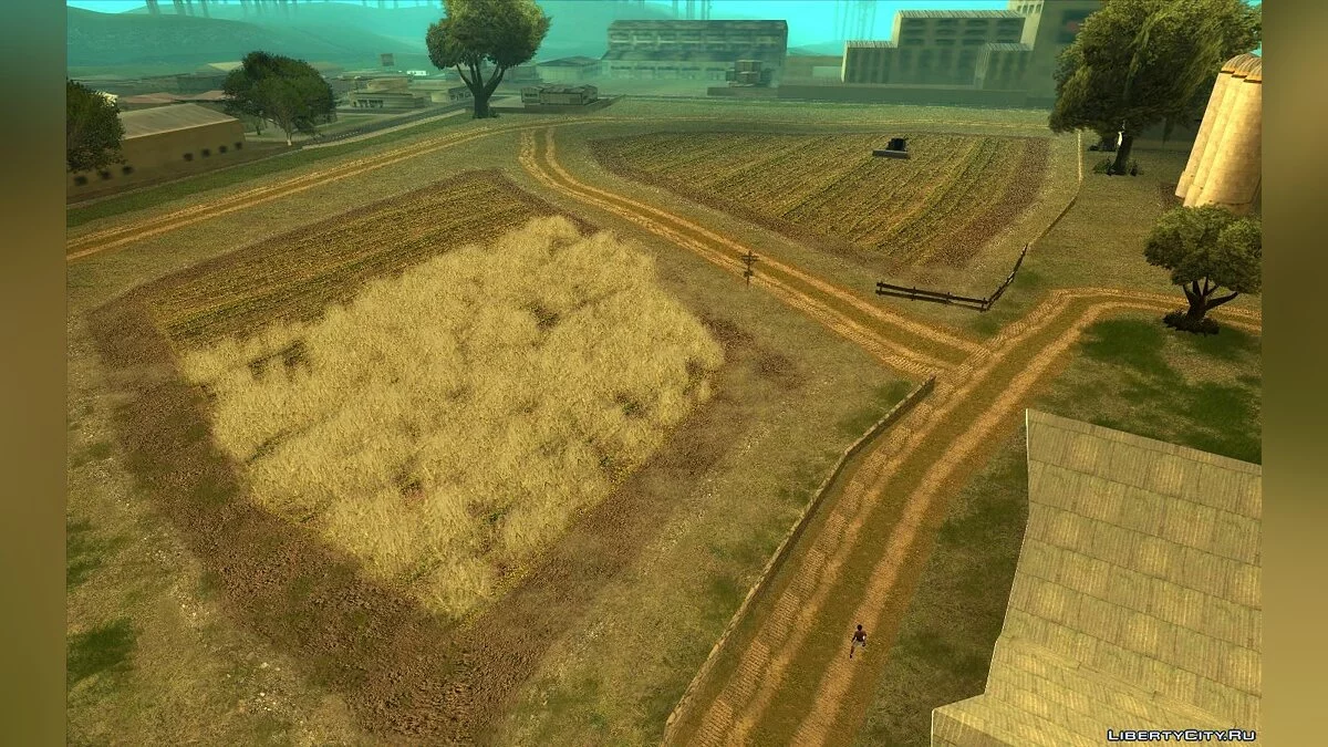 Новые текстуры для сельской местности  / GTA San Andreas