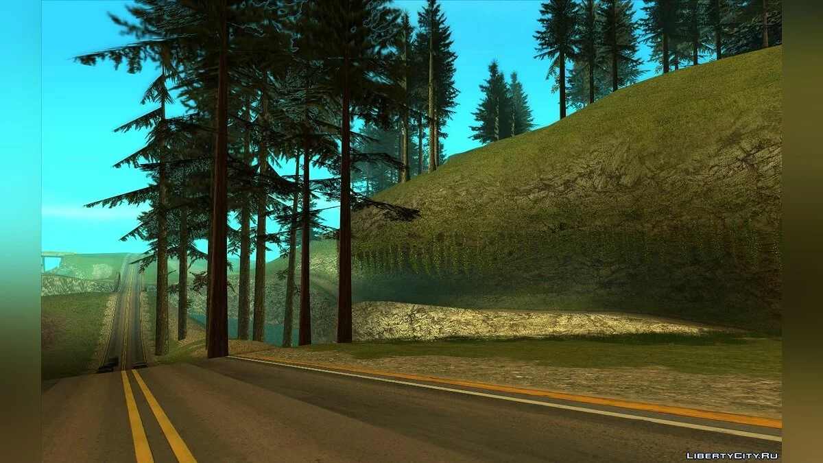 Новые текстуры для сельской местности  / GTA San Andreas