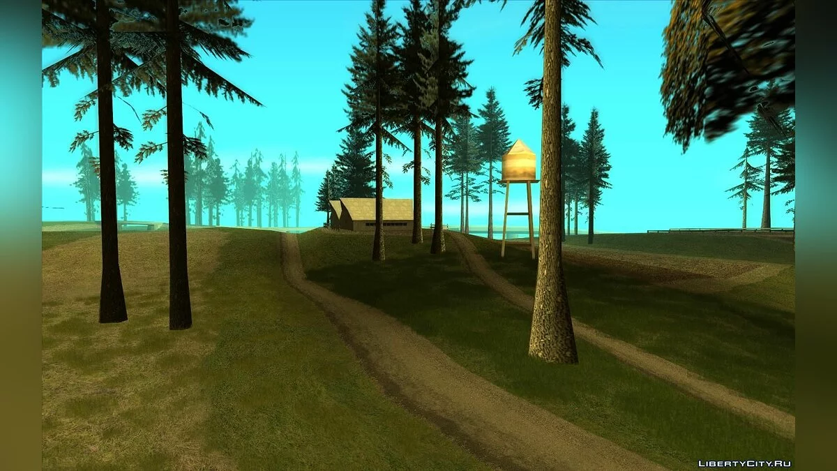 Новые текстуры для сельской местности  / GTA San Andreas