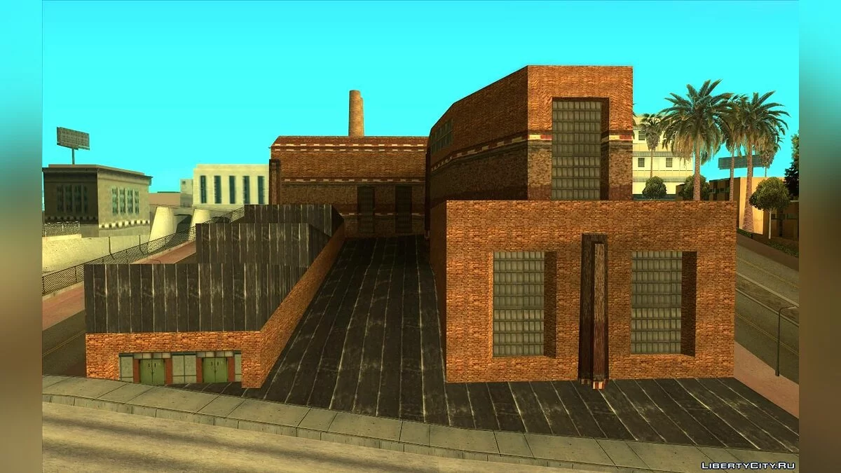 Новые текстуры для завода в Лос-Сантосе / GTA San Andreas