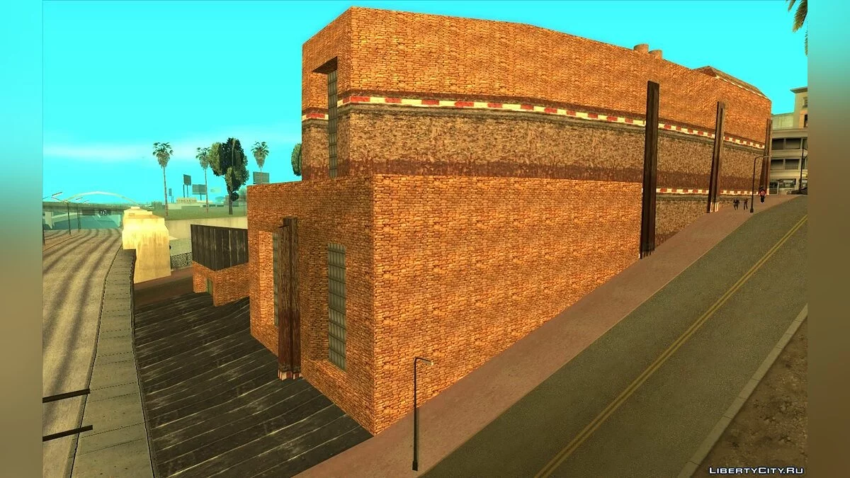 Новые текстуры для завода в Лос-Сантосе / GTA San Andreas